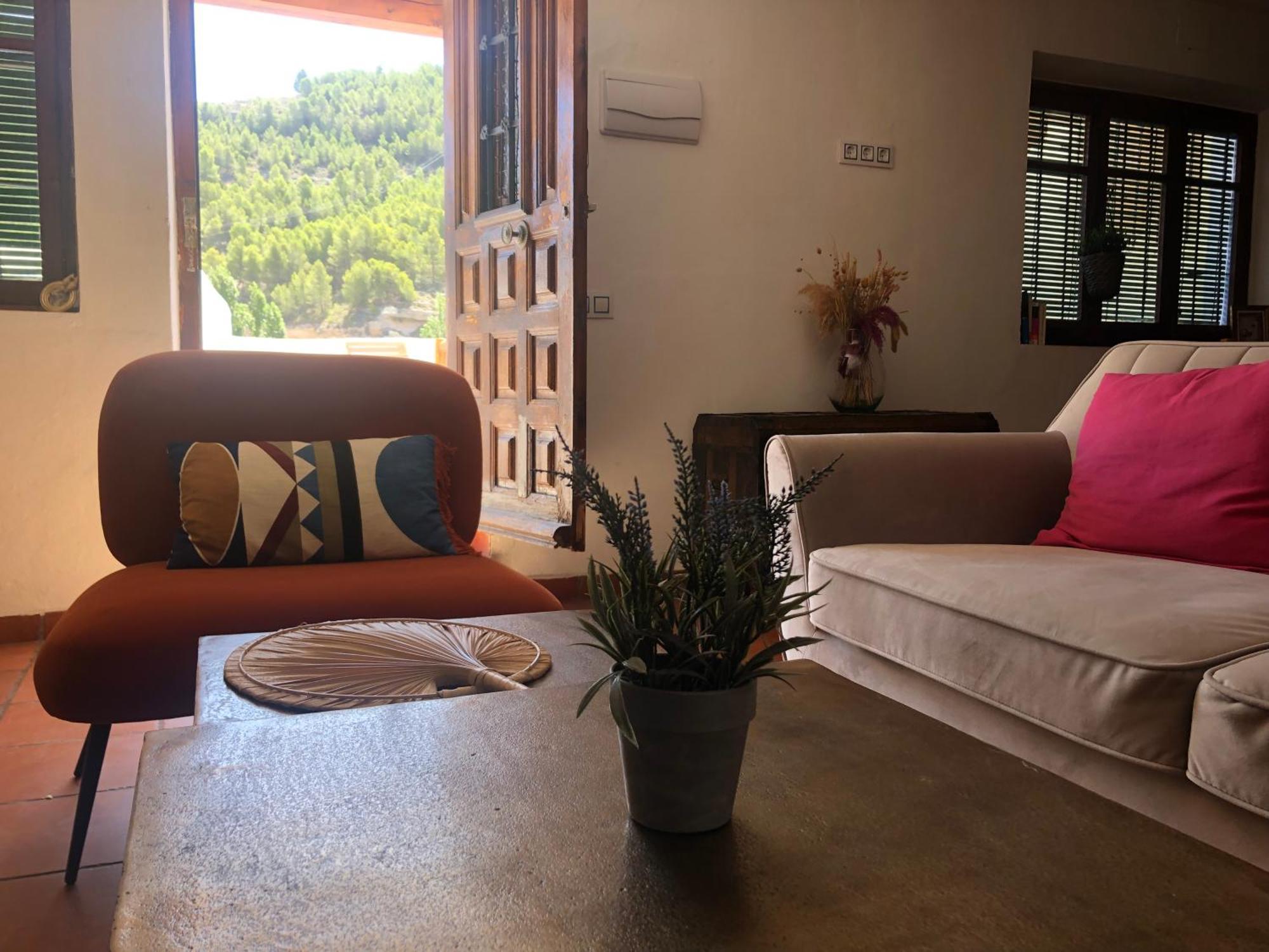 Villa Cueva De La Abuela Maria à Alcala del Jucar Extérieur photo